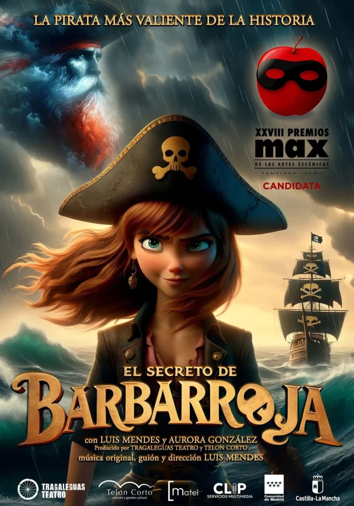 El Secreto De Barbarroja Candidato Max | TRAGALEGUAS TEATRO SL
